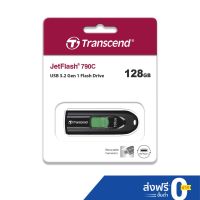 Transcend USB 3.2 Gen 1 flash drive 128GB : JF790C : USB Type-C รับประกัน 5 ปี -มีใบกำกับภาษี-TS128GJF790C fgffgg