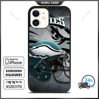 Philadelphia Eagles 3 Phone Case for iPhone 14 Pro Max / iPhone 13 Pro Max / iPhone 12 Pro Max / XS Max / Samsung Galaxy Note 10 Plus / S22 Ultra / S21 Plus Anti-fall Protective Case Cover