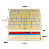 [Funny NaiNaiKei]Frete Grátis Montessori Adição Subtração Tira Placa Brinquedos De Matemática Para A Primeira Infância Educacional Pré-Escolar Crianças Matemática Brinquedos