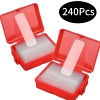 240/120pcs Reusable Double Sided Adhesive Tape Multifunctional Waterproof Magic Transparent Pvc Nano Tapes Home Office Supply Adhesives  Tape