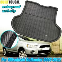 Fit สำหรับ Mitsubishi Outlander 2007-2012ด้านหลัง Boot Liner Cargo Mat ถาดพรม Protector 2008 2009 2010 2011 2012