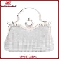 [Arrive 1-3 Days] Sequin Clutch Purses for Women Wedding Party Rhinestones Evening Handbags Purse