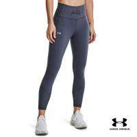 Under Armour UA Womens Meridian Rib Waistband Ankle Leggings อันเดอร์ อาร์เมอร์ กางเกงออกกำลังกาย สำหรับเพศหญิง