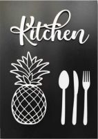 [FudFudAR] ฝุด-ฝุด-อะ ป้ายห้องครัว ตกแต่งห้องครัว Kitchen Sign วัสดุพลาสวูด ทนแดด ทนฝน กันน้ำ หนา 10มม. minimal สไตล์มินิมอล modern โมเดริ์น nordic นอร์ดิก