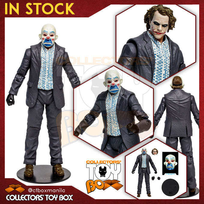 McFarlane Toys DC Multiverse The Dark Knight Trilogy The Joker Bank ...