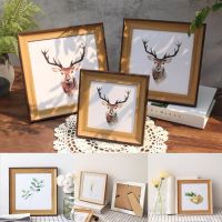 ∈┇❈ 5/6 Inch Nordic Square Photo Frame Setting Cross Stitch Frame Square Resin Photo Frame Photo Frame Picture Frame Wall Hanging