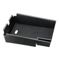 1 Pc New Black Car Central Console Armrest Storage Box Fit for Kia Sportage NQ5 2022 Automobile Organizer Interior Accessories