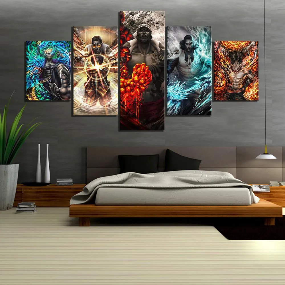 5 Pieces ONE PIECEs Canvas Painting Anime Poster Wall Sticker Decor Room Painting Gift (No Frame) | Lazada PH 5 Pieces ONE PIECEs Canvas Painting Anime Poster Wall Sticker Decor Room Painting Gift (No Frame) | Lazada PH