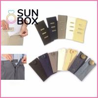 SUN BOX Unisex คลอดบุตร กระโปรง อุปกรณ์ตัดเย็บเสื้อผ้า ปุ่ม แถบคาดเอว ตะขอ เข็มขัดขยายกางเกง