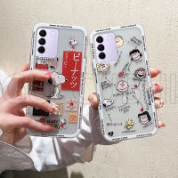 เคสโทรศัพท์ Vivo Y36 V27 V27Pro 5G แบบนิ่มลายการ์ตูนสนูปี้ชาร์ลีเพื่อนแบบโปร่งใสป้องกันการตกสำหรับปลอกซิลิโคน เคสVivo V27 Pro 5G