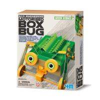 4M Eco Engineering - Box Bug ชุดประดิษฐ์ หุ่นยนต์แมลงกระดาษ สามาถเดิน กระโดด เหยียบและเคลื่อนที่ไปมา ของเล่นเสริมทักษะ การประดิษฐ์