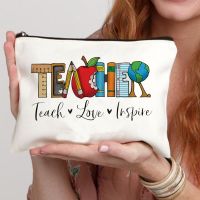 【CW】☢™❇  lipstick bag Makeup BagsWomen School Teacher pouch Organizer