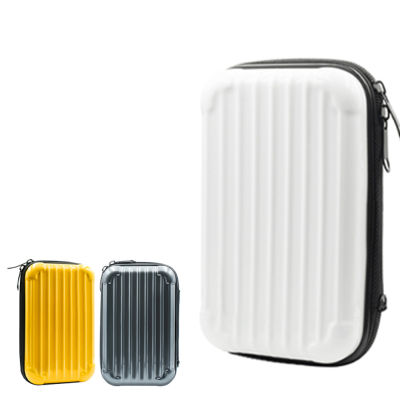 กระเป๋าเก็บของสำหรับพกพาสำหรับเดินทางกันน้ำกันฝุ่นใช้ได้กับอุปกรณ์เสริมกล้องกระเป๋าถือเคสแข็ง