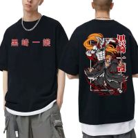 Anime Bleach Ichigo Kurosaki Graphic Tshirt Men Manga Sweat Cotton T-shirt Short Sleeve Mens Vintage Cartoon T Shirts Merch Y2k