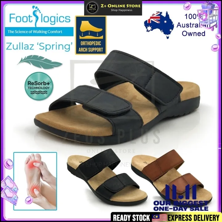[Australia] Footlogics ZULLAZ SPRING Women Slippers Sandals Thong Flip