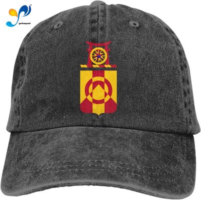 296th Brigade Support Battalion Sandwich Cap Denim Hats Baseball Cap Adult Cowboy Hat