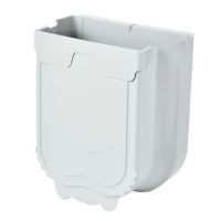 6L Folding Waste Bins Kitchen Garbage Bin Car Trash Can Wall Mounted Trash Can for Bathroom Toilet Waste Storage Bucket