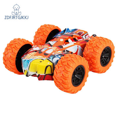 Childrens Toy Car Inertia Double Side Stunt Flip Vehicles Off-Road Truck Model Great Gifts for Boys