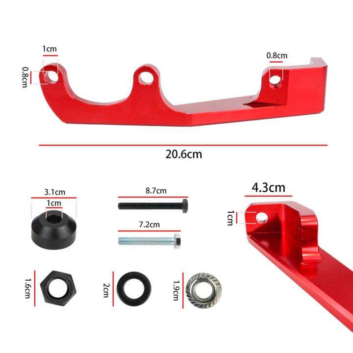 ที่รัดกระบอกสูบหลักคลัตช์อัตโนมัติ-ccaire-สำหรับ-wrx-sti-2008-2014สีแดง