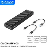 M.2 Orico NGFF SATA Nvme M2อลูมิเนียม10GB M2 Ssd กับ USB3.1 GEN2ฮาร์ดไดรฟ์เสริมการเชื่อมต่อ Type-C (M2PV/M2PF)