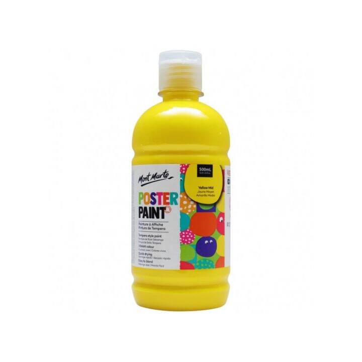 Non Toxic and Washable / Mont Marte Kids Poster Paints 500ml Lazada PH