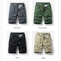 Shorts Cargo Shorts for Men Six Pocket High Quality Classic Plain Above The Knee