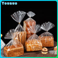 ถุงใส่ขนมปัง ถุงขนมปังปอนด์แบบผูกปาก ถุงสำหรับใส่ขนม ถุงขนมปังขยายก้น ถุงขยายก้นตั้งได้ ถุงขนมปังขยายก้น แพคละ50/100 ใบ