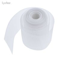 【Approving】Lychee10cm กว้าง10เมตรยาวผ้าม่าน Transpare ริบบิ้นสีทึบ CurtainAccessories DIY ตกแต่งบ้าน