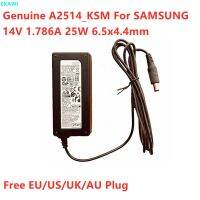 A2514 KSM 14V 1.786A 25W A2514 DSM A2514 FPN 1.79A อะแดปเตอร์สำหรับ SAMSUNG S24D300H S22D390H ชาร์จ S23C S22C