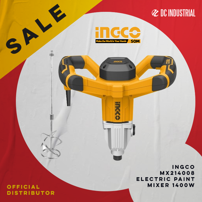 INGCO MX214008 ELECTRIC PAINT MIXER 1400W Lazada PH