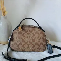 NWT) COACH - Mini Serena Crossbody In Signature Canvas 2628, Luxury, Bags &  Wallets on Carousell