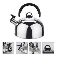 Stainless Steel Kettle Thick Food Grade Gas Whistle Pot Cooker Large Capacity Camping Whistling Teakettle Teapot