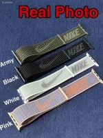 ◕﹍◙ Nylon Loop Strap for apple watch band 44mm 45mm 41mm 40mm 40 mm sport loop Belt bracelet iwatch series 3 4 5 6 7 8 SE Ultra 49mm