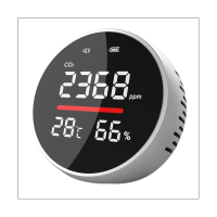 ตัวตรวจจับคาร์บอนไดออกไซด์เครื่องทดสอบ CO2 400-5000 Ppm เครื่องตรวจจับคุณภาพอากาศอุณหภูมิความชื้นสัมพัทธ์เครื่องหน้าจอที่มีคุณภาพเครื่องมือตรวจสอบเครื่องวิเคราะห์อากาศอากาศ