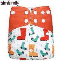 [Simfamily]1PC Reusable Pocket Cloth Diaper