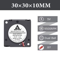 2ชิ้น Gdstime 30X30X10มม. แบริงคู่พัดลมเป่าลม Dc 5V/12V/24V 30Mm 3010 Pc เทอร์โบพัดลมระบายความร้อนของเครื่องพิมพ์3d พัดลมระบายความร้อน