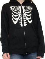 YiToPus Womens Fashion Hoodies Sweatshirt,Holloween Skull Print Casual Fall Long Sleeve Loose Fit Hooded Pullover Tops,Pullover Tops Loose Sweatshirt with Pocket(C-black Skeleton, S)