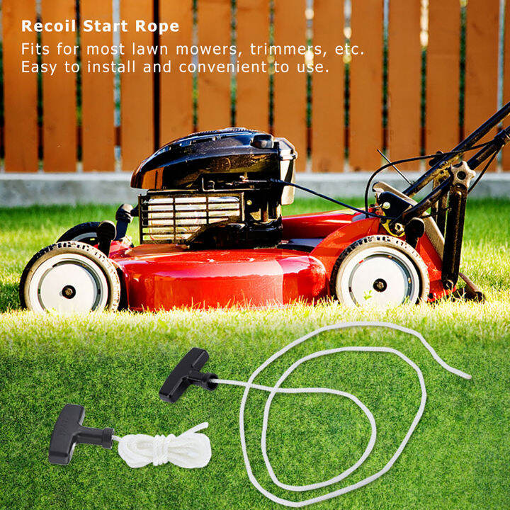 Easy pull discount start lawn mower