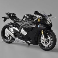 รถยนต์ไดคาสของเล่นแบบจำลองรถมอเตอร์ไซค์ BMW S1000RR กล่องเก็บสกรูแบบต่างๆแบบจำลองขนาดเล็ก1:12ของสะสม