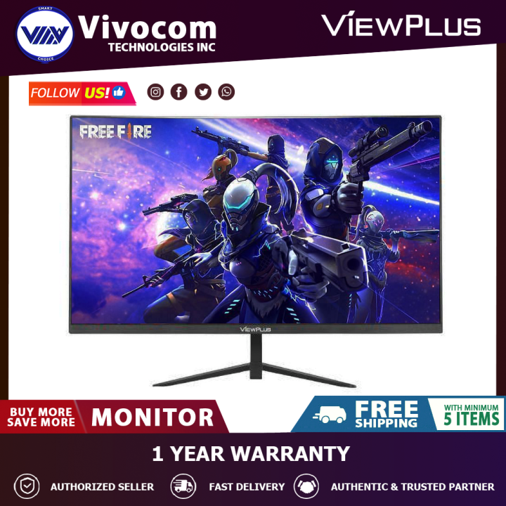 ViewPlus ML-24 24 Inches 75Hz, HKD Screen VGA And HDMI Cable IPS ...