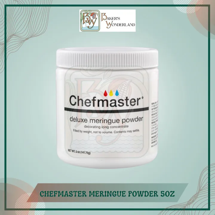 CHEFMASTER MERINGUE POWDER 5OZ (Egg White Substitute) Lazada PH