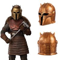 Máscara De PVC De DISNEY สตาร์วอร์ส,The Armor Mandalorian, Casco De Cosplay, Accesorios De Fraz De Fiesta De Hallowy Carnaval