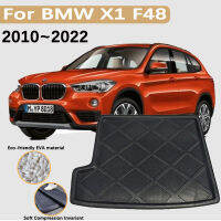 สำหรับ BMW X1 F48อุปกรณ์เสริม2010 ~ 2022รถเสื่อท้ายรถด้านหลัง Boot Cargo Trunk พรมกันน้ำ EVA แผ่นเก็บวัสดุ2021 2020