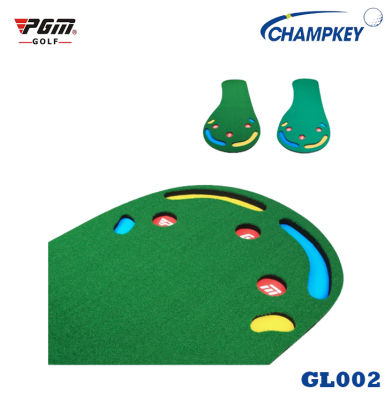 Champkey PGM กรีนหญ้าเทียมซ้อมพัตต์ (GL002) ขนาด 90x300cm มีแบบพรมนิ่มและหญ้าเรียบ
