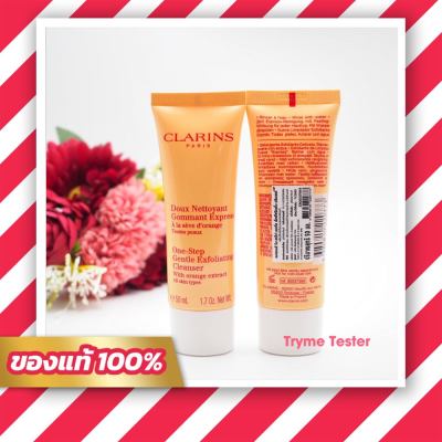 ฉลากไทย Clarins One-Step Gentle Exfoliating Cleanser with Orange 30ml/50 ml.