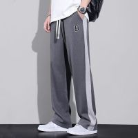 Harajuku Fashion Men Oversize Big Size Sweatpants Summer Thin Elastic Waist Baggy Streetwear Joggers Sports Wide Casual Trousers