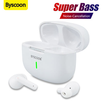 Byscoon TWS 5.1 Bluetooth Wireless Earphones For Xiaomi Poco X3 Pro Mi 11 Lite Earbuds HIFI Music Noise Charging Case Headphones