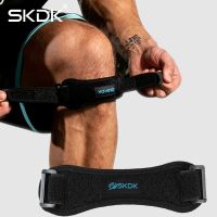 SKDK 1PC Patella Kneecap Band Adjustable Silica Gel Knee Tendon Strap Protector Knee Pad Running Sports Cycling Gym Knee Support Supports Braces