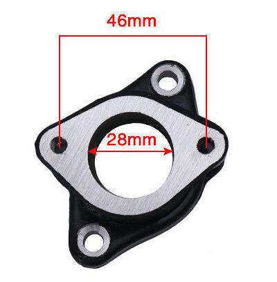 คอคาร์บู-เครื่องยนต์-lifan-แป้นอลูมิเนียมต่อคาบูเรเตอร์-cg110-125-jx110-125-lifan125-150-แบบโลหะ-ราคาถูก-อะไหล่-มอเตอร์ไซค์