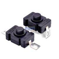 สวิทช์ ปุ่มกด ไฟฉาย Switch กดติด-กดดับ ON-OFF Flashlight Switch SMD 2 ขา 18x12x10mm #KAN-28 (1 ตัว)